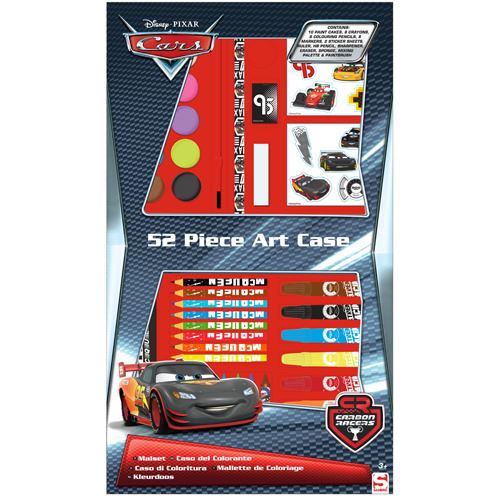 Boîte de couleur Disney Cars 52 pièces
