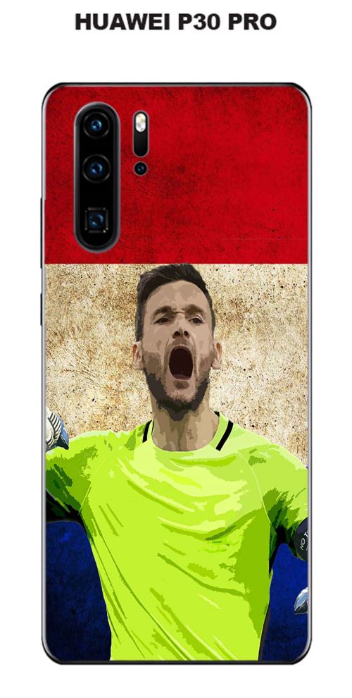Coque Huawei P30 PRO design Lloris & Drapeaux