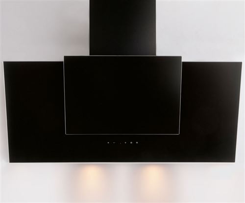Hotte décorative 621m³/h SILVER 90cm A, H 21090 009