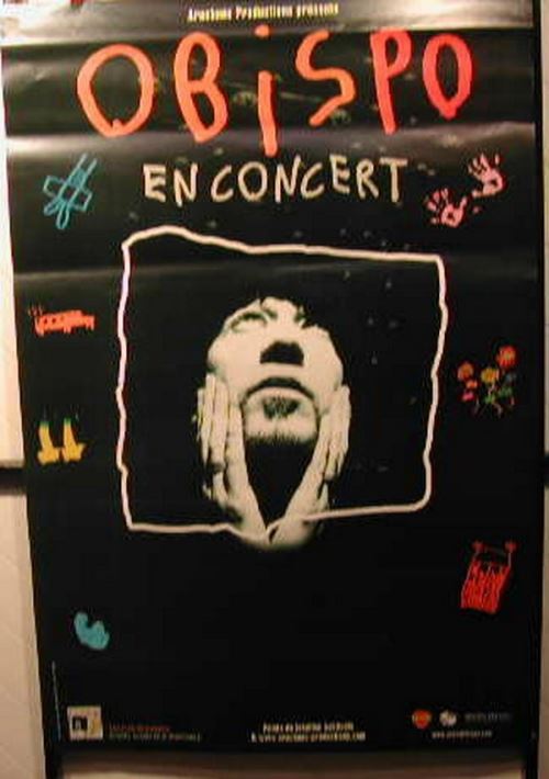 Pascal OBISPO - 80x120 cm - AFFICHE / POSTER