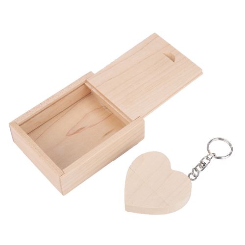 Générique Maple Cœur Stockage De Données Clé Usb 2.0 U Mémoire Disque Compatible Usb1.1 (128Go) - Image 1