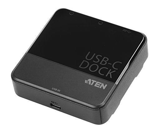Aten uh3233 5000mbit s noir hub & concentrateur - hubs & concentrateurs (hdmi,usb 3.0 (3.1 gen 1) type-a, 5000 mbit s, noir, pla