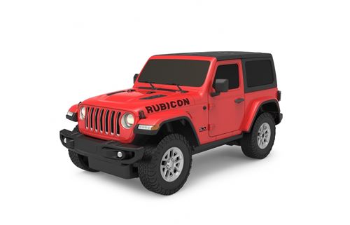 Rastar RC Jeep Wrangler JL boys 27 MHz 1:24 rouge