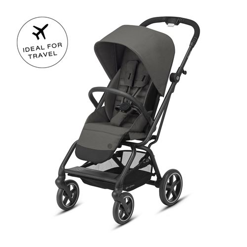Poussette Buggy Eezy S Twist Plus - Black Soho Grey