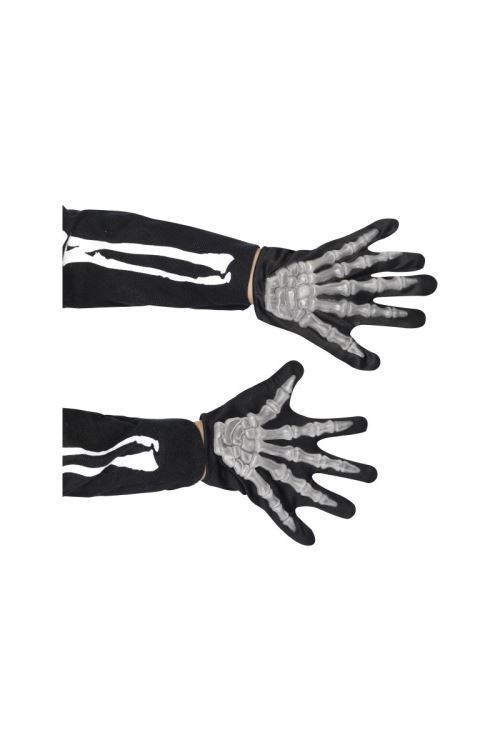 Paire de gants mains squelette enfant