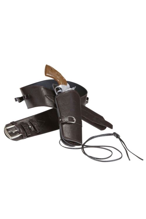 Holster Et Ceinture Marrons - Marron - Taille Unique