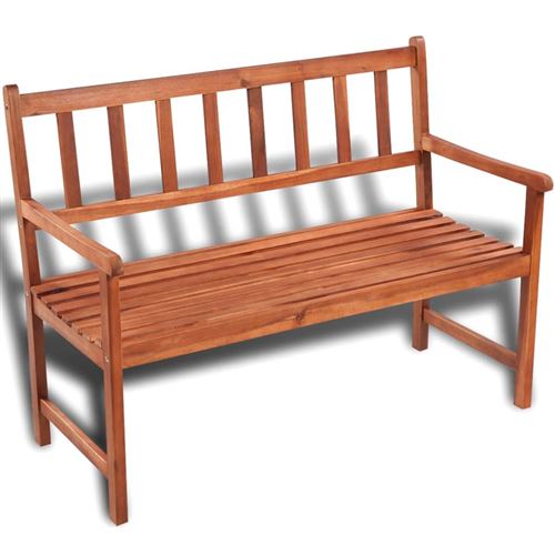 Vidaxl Banc De Jardin 120 Cm Bois Solide D'acacia - Image 3
