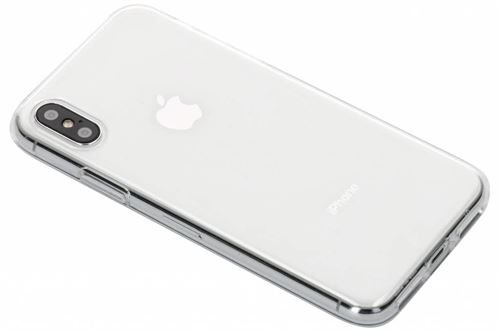 OtterBox Clearly Protected Skin - Coque de protection pour téléphone portable - polyuréthanne thermoplastique (TPU) - clair - pour Apple iPhone X, XS