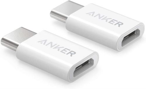 Lot de 2 Adaptateur USB C vers Micro USB avec Résistance 56k ohms