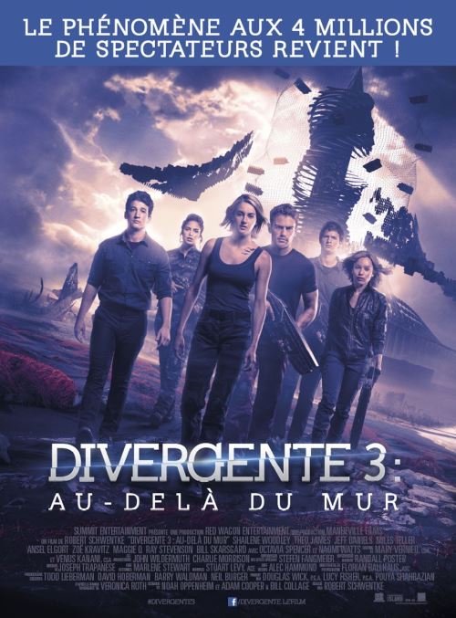 Divergente 3 AFFICHE CINEMA ORIGINALE État correct - N/A reconditionné disponible sur Fnac