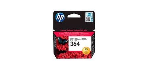 Hp cartouche d'encre 364 cb317ee photo noir 3ml b8550 / d5460 / c6380 / c5380