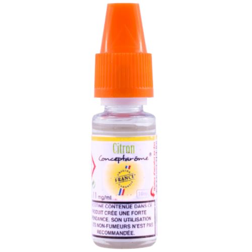 Conceptarôme - E-liquide Classique 80/20 – Citron 11 mg.