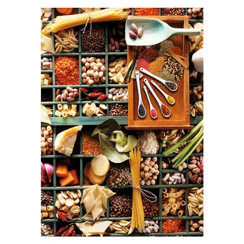 Puzzle 1000 Pièces : Pot-Pourri Culinaire, Schmidt Spiele