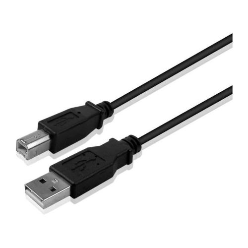 MOBILITY LAB Cordon USB version 2.0 - Type A mâle / B mâle Gris - Or