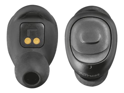 Trust Duet XP Bluetooth Wire-free Earphones - Werkelijk draadloze koptelefoon met micro - inwendig - Bluetooth