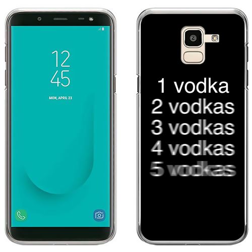 Coque pour Samsung Galaxy J6 -  Vodka Effect