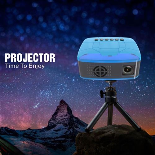 U20 680LM HD Mini projecteur Protable Home Outdoors Theatre AV USB avec télécommande Réglementations européennes