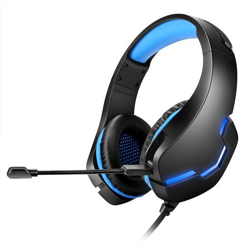 Casque Filaire J10 Bleu