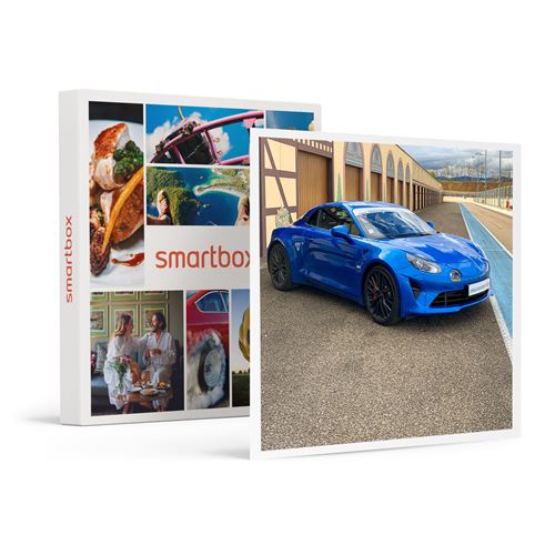 SMARTBOX - Coffret Cadeau Stage de pilotage : 2 tours sur le circuit de l'Anneau du Rhin en Alpine A110 S-Sport & Aventure