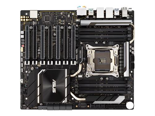 ASUS Pro WS X299 Sage II - Carte-mère - SSI CEB - LGA2066 Socket - X299 Chipset - USB-C Gen2, USB 3.2 Gen 1, USB 3.2 Gen 2 - 2 x Gigabit LAN - audio HD (8 canaux)