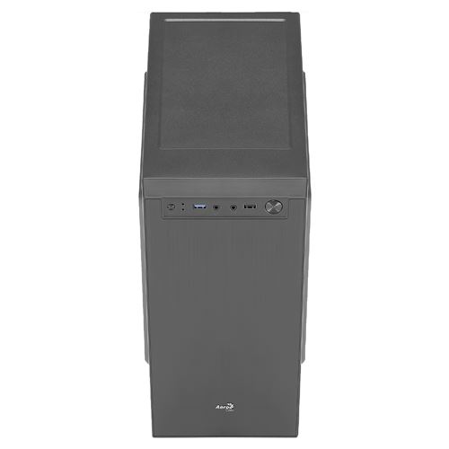 Non Communiqué Noir Aerocool Boitier Mini Tour Micro Atx Cs-108 Avec Panneau Vitré (Noir)