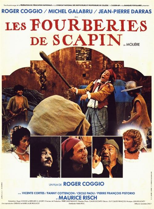 Les Fourberies de Scapin - 1981 - Roger Coggio - Michel GALABRU - 40x60cm - Affiche