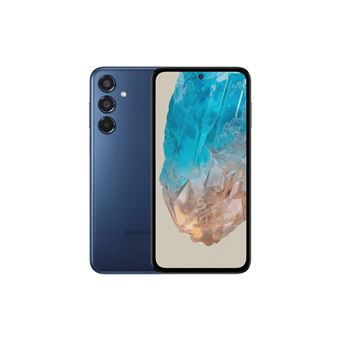 Smartphone Samsung Galaxy M35 bleu 6.7 RAM 6 Go stockage 128 Go - 1