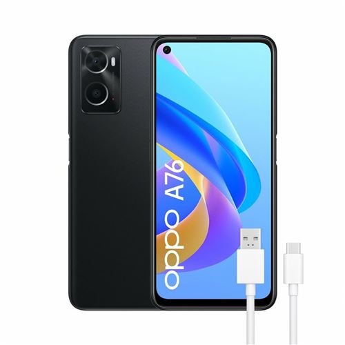 Smartphone Oppo A76 Noir 6,56 1 TB 128 GB Octa Core 4 GB RAM