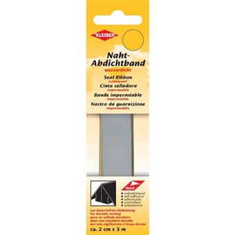 KLEIBER Bande imperméable autocollante 20 mm x 3 m gris clair - 1