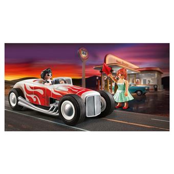 71078 Voiture vintage couple