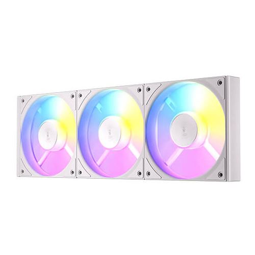 Ventilateur ANTEC Connect 120 ARGB Blanc (x3) 120mm PWM Compatible Universel - Image 4