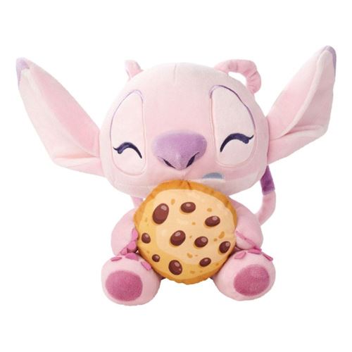 Non Communiqué Rose Lilo & Stitch - Peluche Angel Avec Cookie 25 Cm