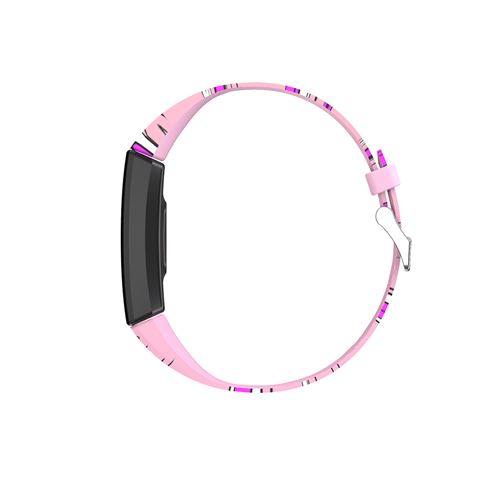 Pink) Compteur De Pas Bracelet Intelligent Montre Bracelet Compteur De