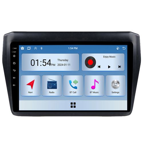 Autoradio RoverOne® Bluetooth CarPlay 2 Din 6Go RAM 128Go ROM pour Suzuki Swift 5 2016-2020