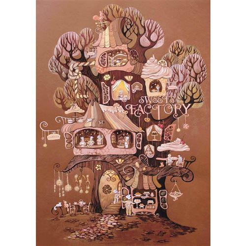 Puzzle 1000 pièces : Fabrique de bonbons- Julia Vaihicheva - Edition Spéciale Magnolia