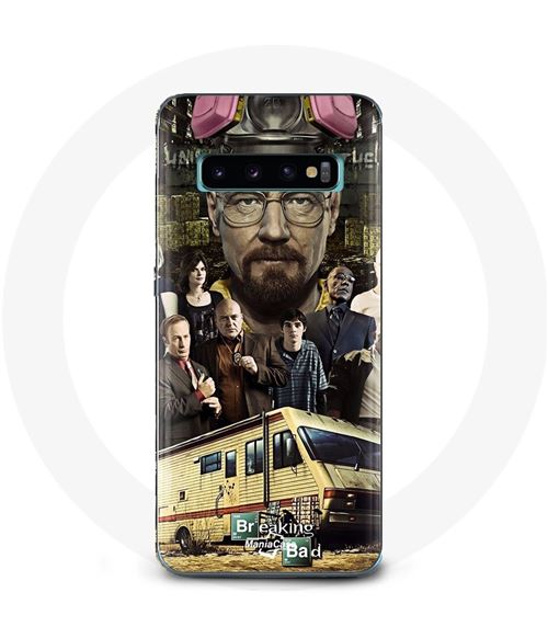 Coque pour Samsung Galaxy S10 Edge Breaking Bad Heisenberg equipages Maniacase