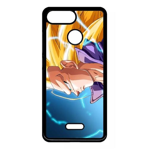 Coque My-Kase pour Redmi 6A - dragon ball gt trunks super saiyan 3 - Plastique Noir