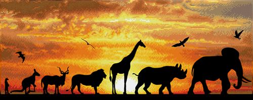 Diamond Dotz African Sky