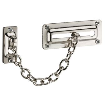 Entrebâilleur de porte acier gris, THIRARD - 1