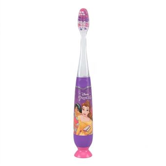 Brosse à dents Ergonomique Enfant - Princesses Disney Tinokou Violet - 1