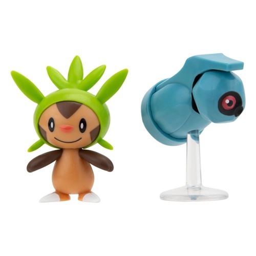 Jazwares - Pokémon - Pack 2 Figurines Battle Figure First Partner Set - Marisson - Terhal - 5 cm - Image 3