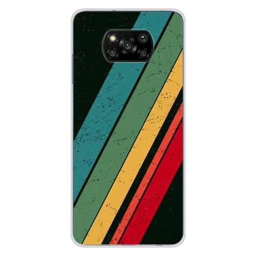 Coque en silicone imprimée compatible Xiaomi Poco X3 Poco X3 Pro Grunge