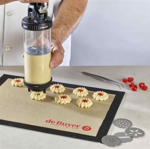 Machine A Churros De Luxe Pro Decoration Biscuit 13 Disques 8 Douilles  Cuisine - Expresso - Achat & prix