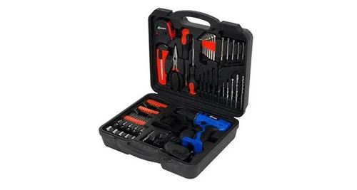 Ribimex Coffret Perceuse-Visseuse 12 Volt 1,3 Ah 1 Batterie Lithium, Prlpv120kit - Image 3