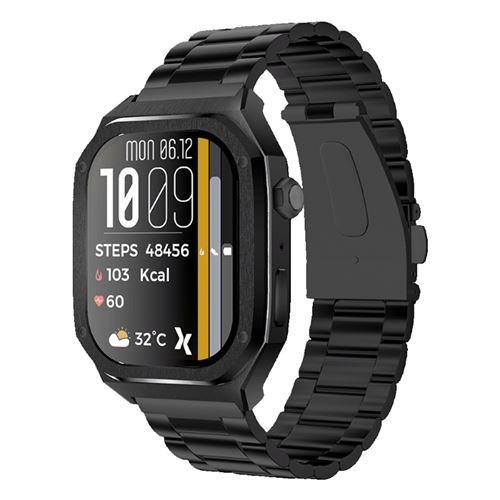 Montre Connectée FW65 Modèle IRON S IP68 Verre 2.5D Maxcom