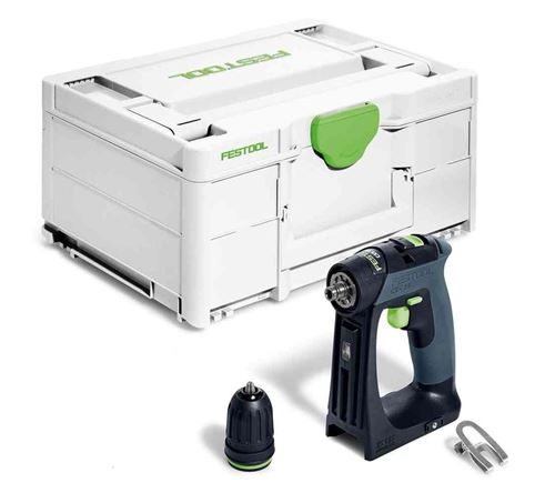 Non Communiqué Perceuse-Visseuse 18V Cxs 18-Basic (Sans Batterie Ni Chargeur) + Systainer³ - Festool - 576882