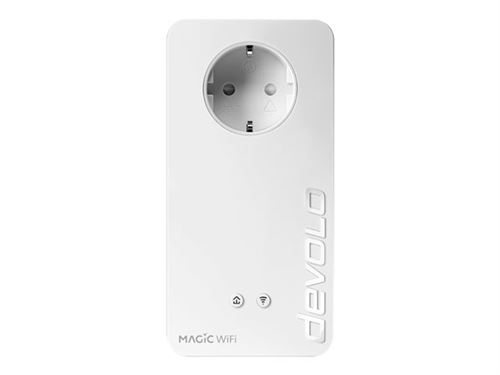 devolo Magic 2 WiFi next - Multiroom Kit - pont 1GbE, HomeGrid - Wi-Fi 5 - Bi-bande - Branchement mural (pack de 2)