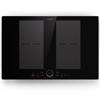 Klarstein Plaque Induction Plaque de cuisson à Induction 4 Feux de 7000W Minuterie Noir - 1