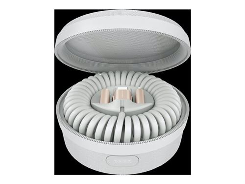 Vonmählen allroundo - Banque d alimentation - avec câble tout-en-un - 4000 mAh - 15 Watt - 3 A (24 pin USB-C) - rose doré