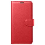 Étui Portefeuille pour Galaxy S9 avec Fonction Support et Languette Magnétique Zanaé Rouge